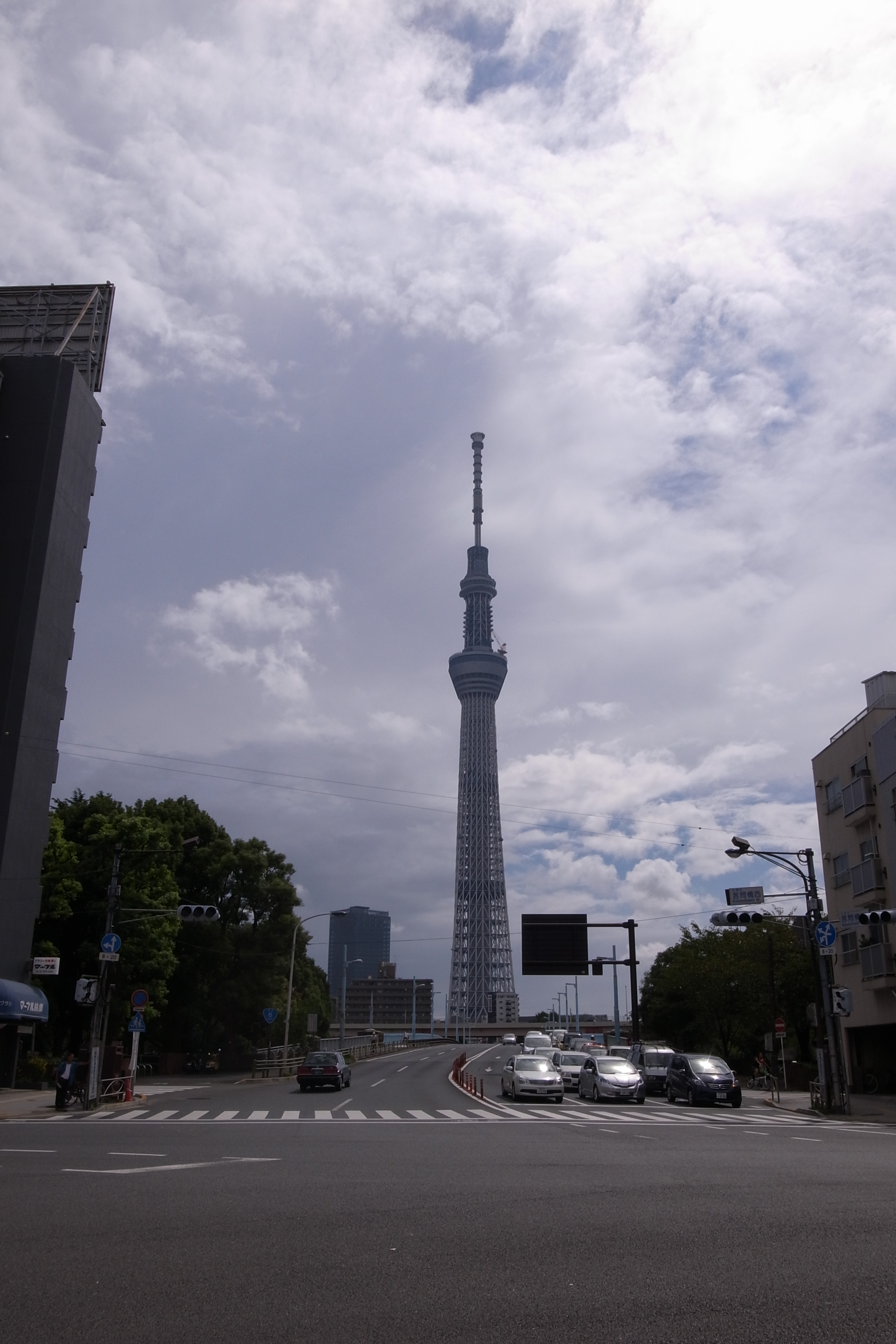 言問橋からのスカイツリー